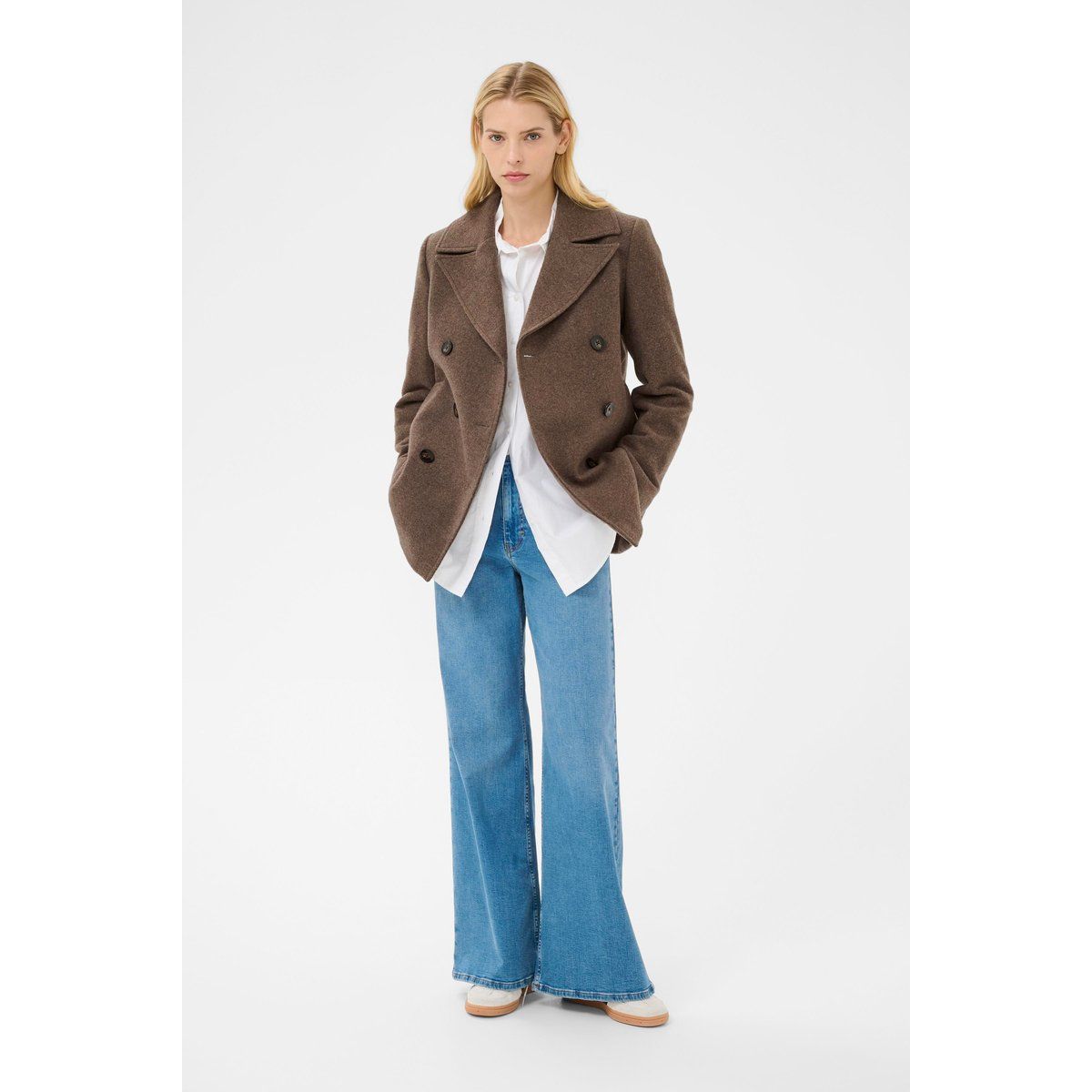Jacke LekiasPW Jacke Classic fit dark brown