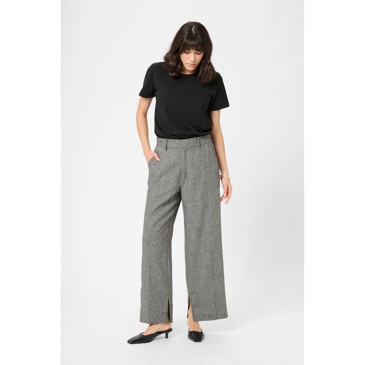 Hose KAthilda Hose Regular fit dark grey