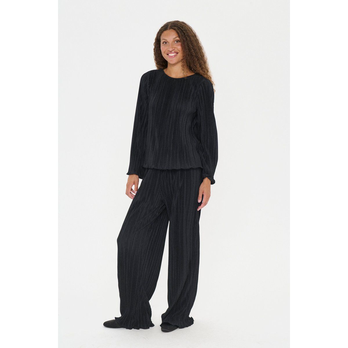 Casual Hose ZuniSZ Casual Hose Gerade Passform black