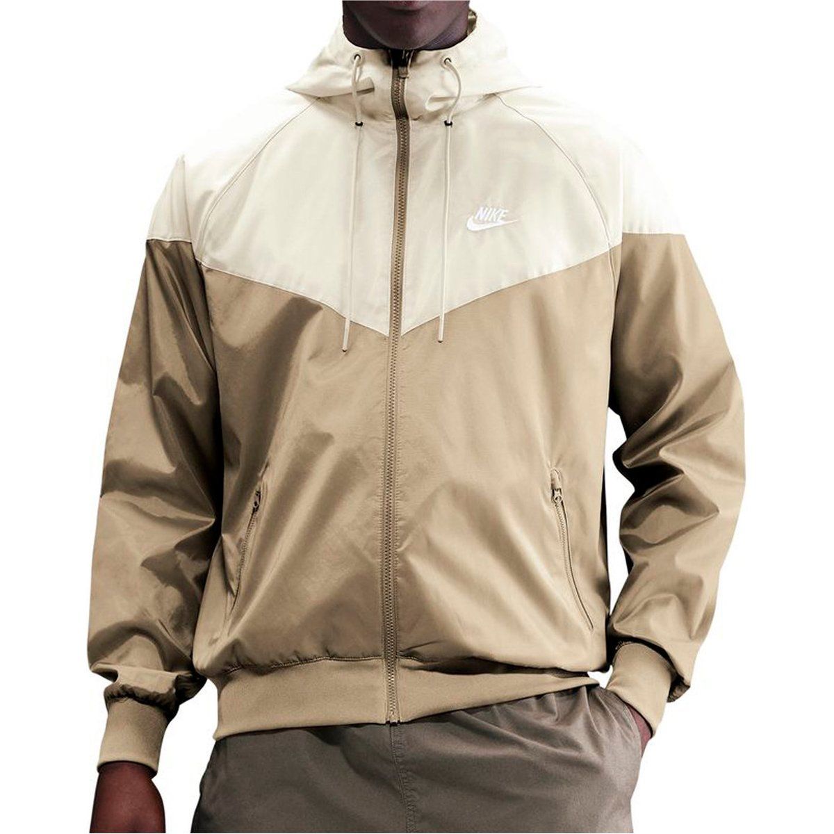 M NK WOVEN LAND WEATHER HOODIE-JACKE