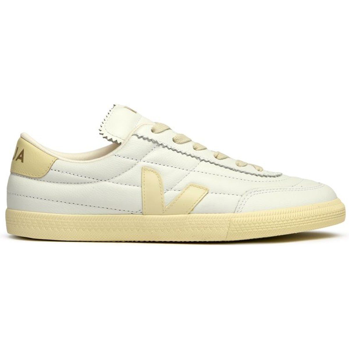 Retro Court-Style Leder-Turnschuhe
