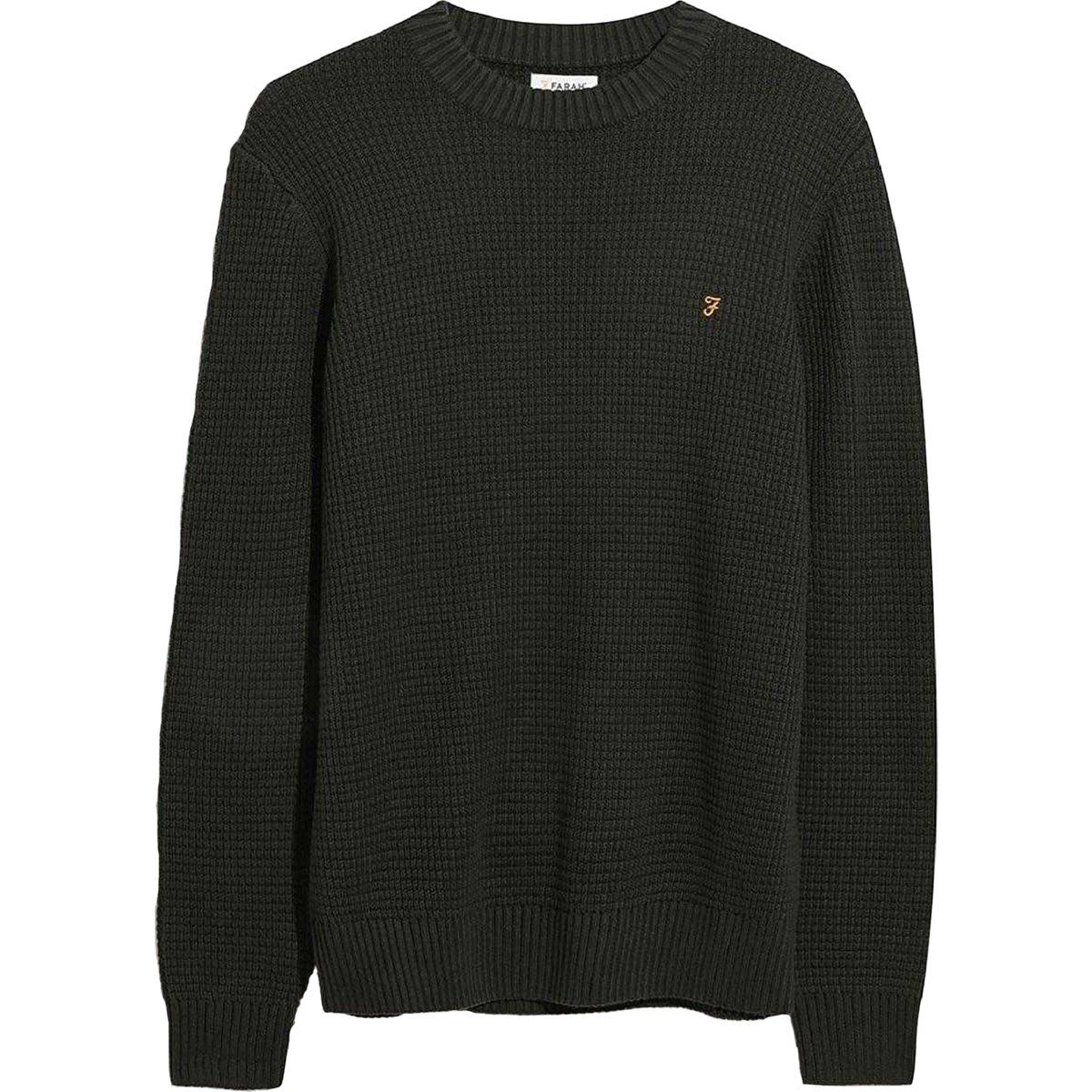 Herren Baumwollpullover mit Rundhalsausschnitt