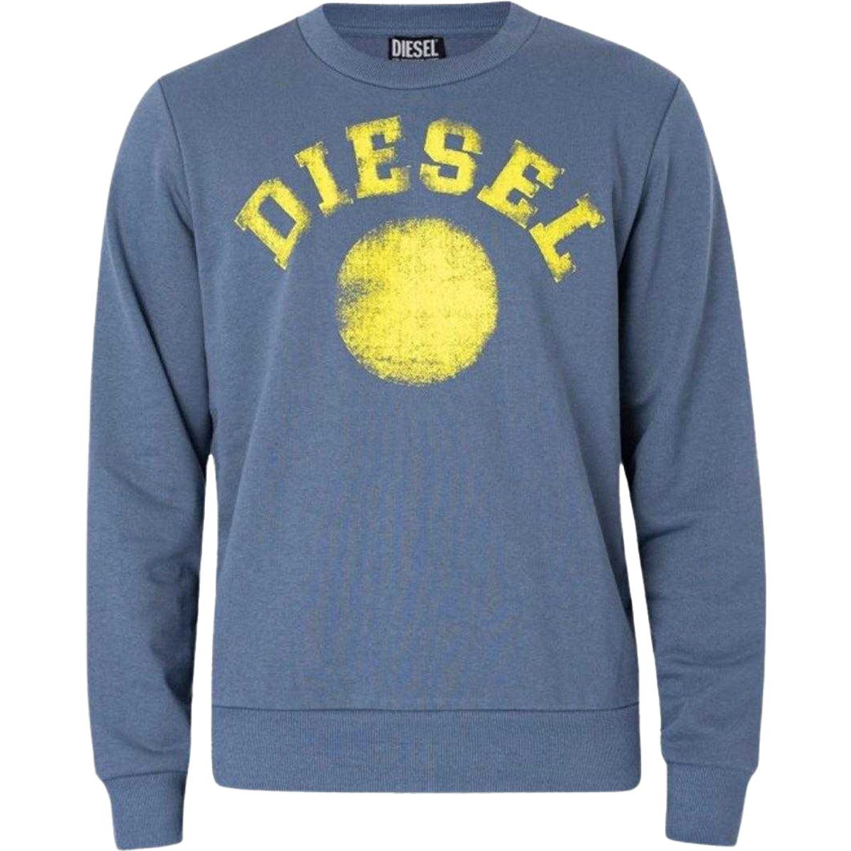 Sweatshirt mit Logo-Print Baumwollmischung