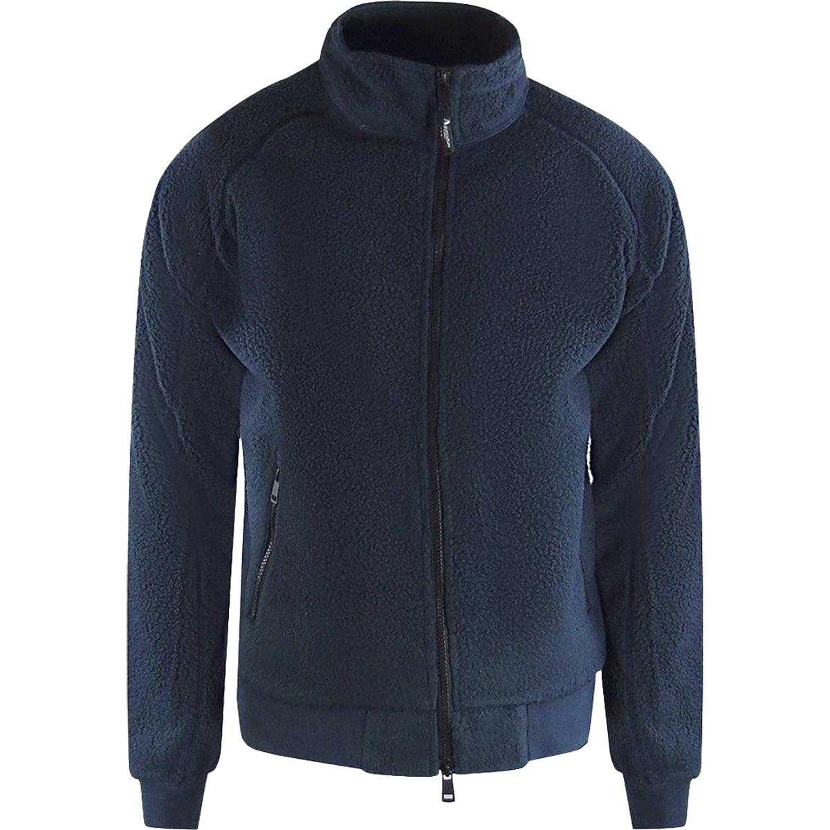Herren Teddy Fleece Jacke mit Reißverschluss