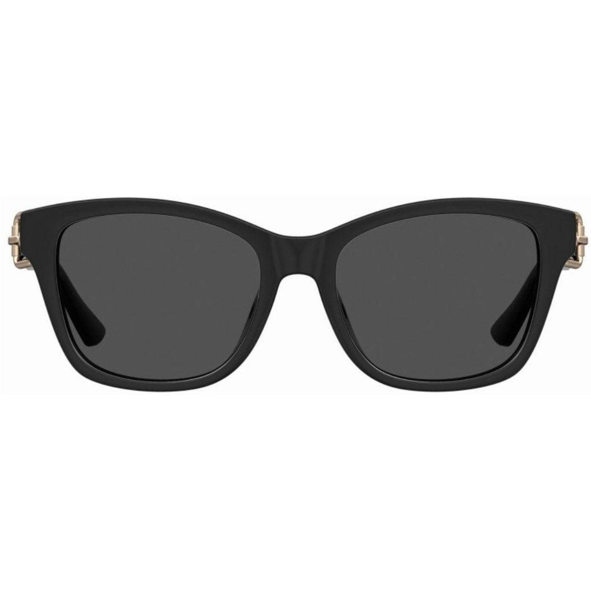 Quadratische Acetat-Sonnenbrille mit Schnalle