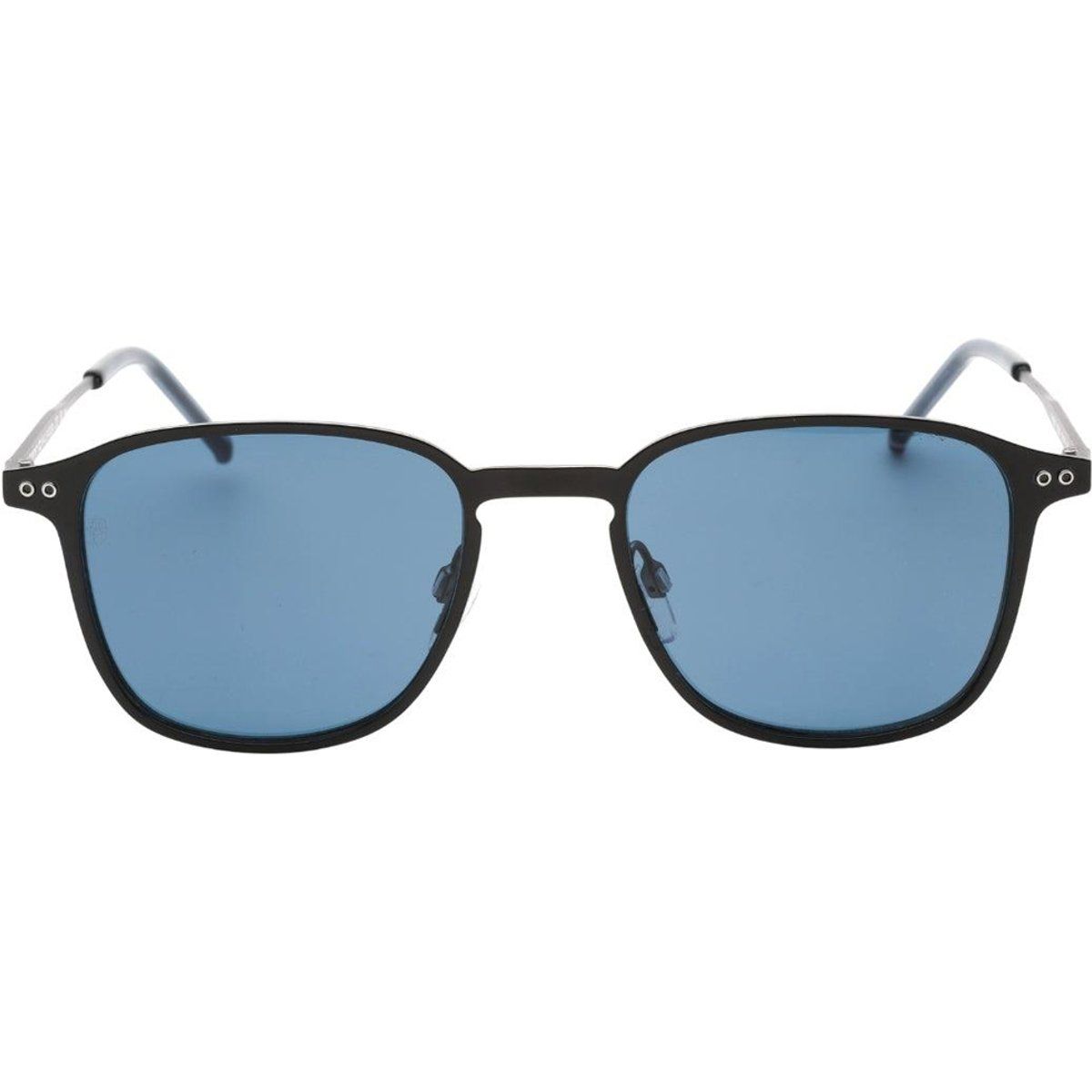 Tommy Hilfiger Herren Quadratische Sonnenbrille (Schwarz)