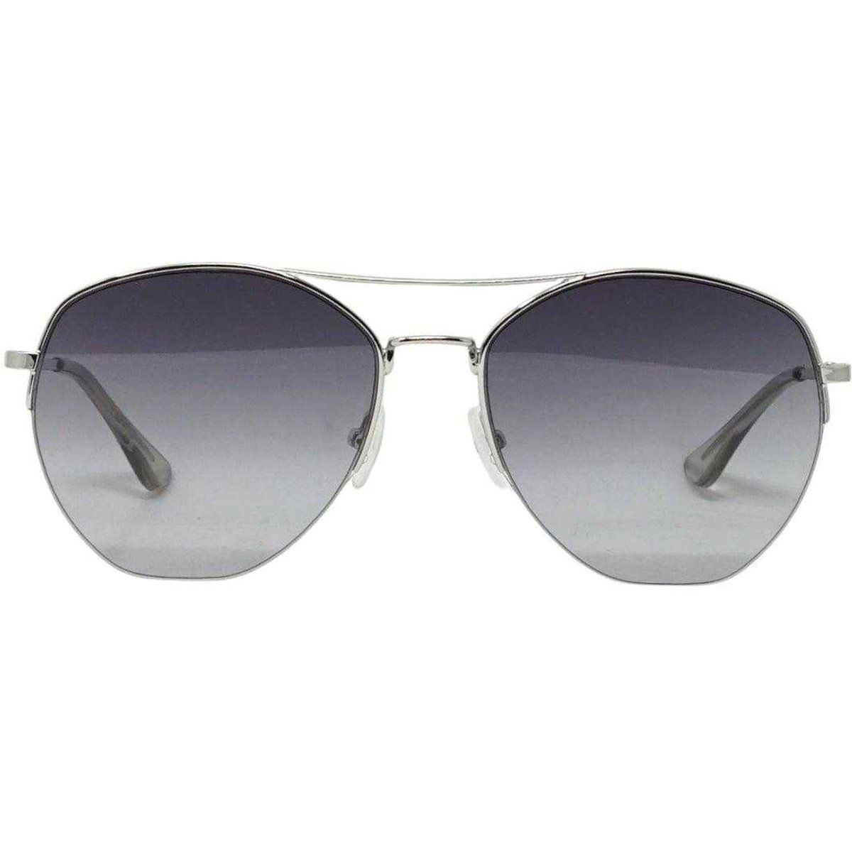 Calvin Klein - Rauch-Grau-Sonnenbrille für Herren (Silber)