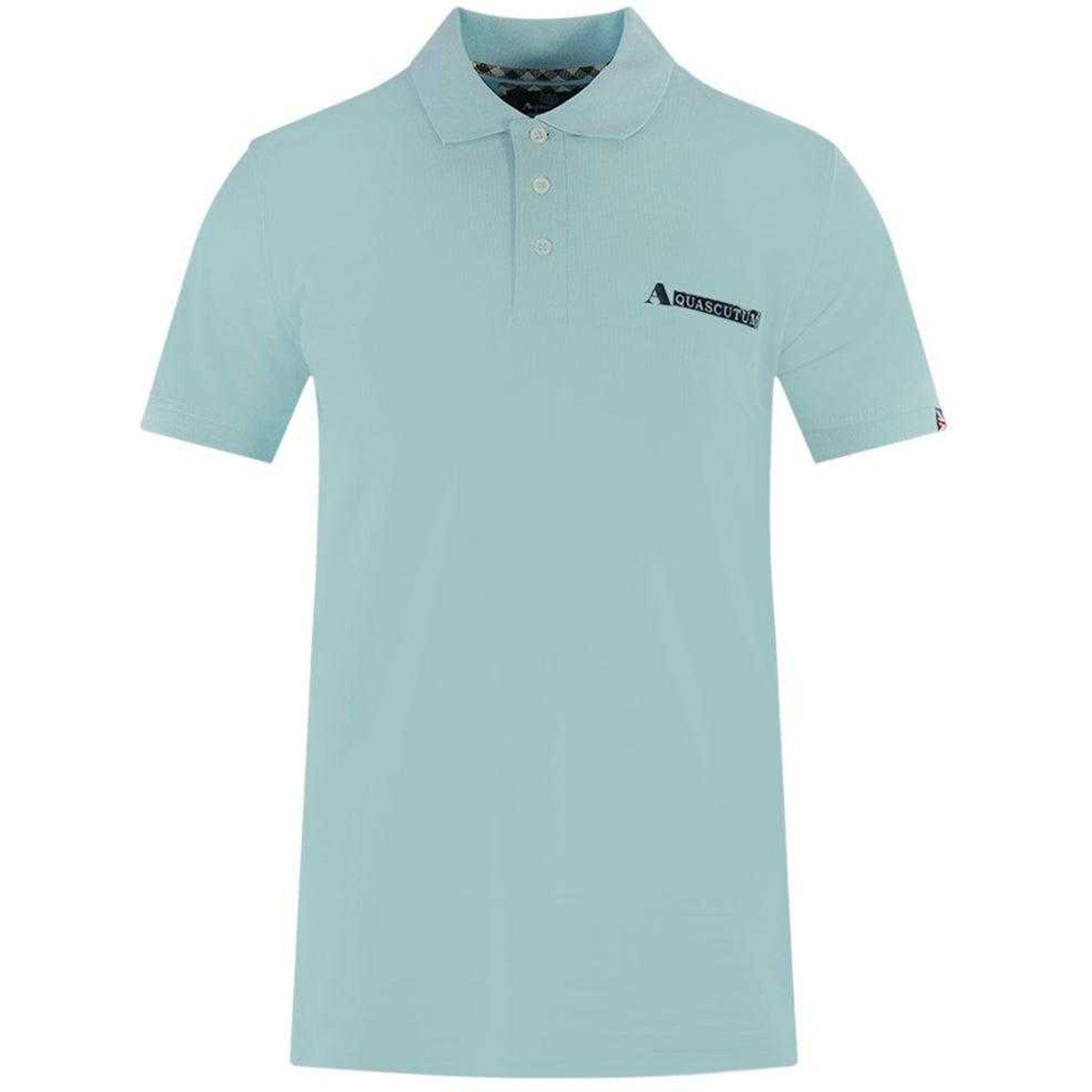 Aquascutum - Poloshirt für Herren/Damen Unisex (Hellblau)
