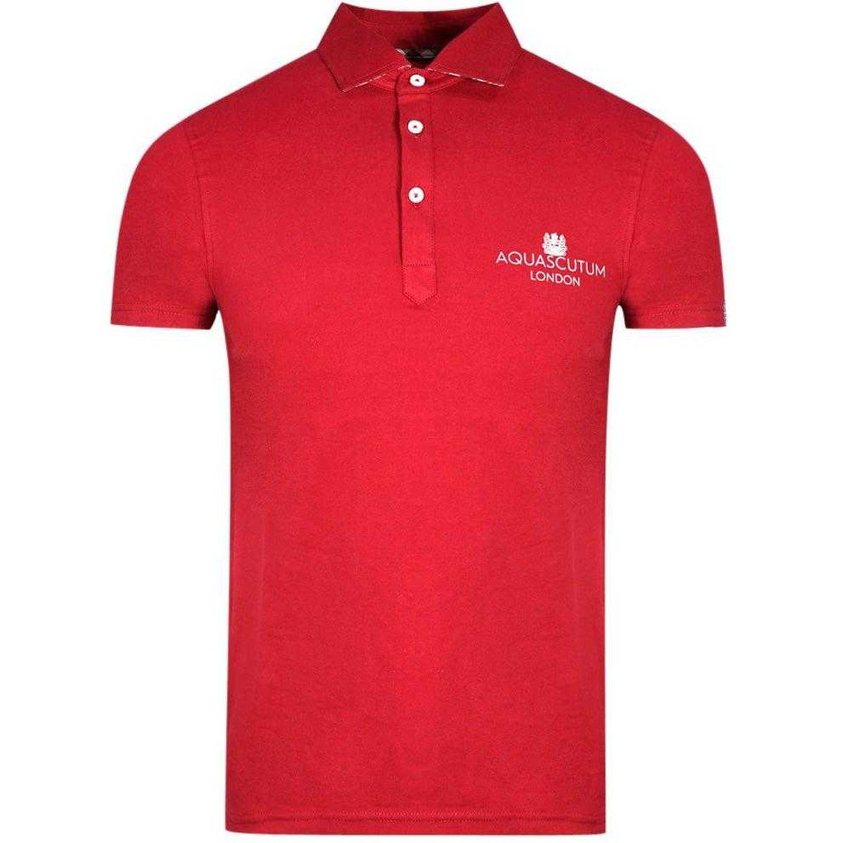 Klassisches Polohemd mit Logo-Stickerei