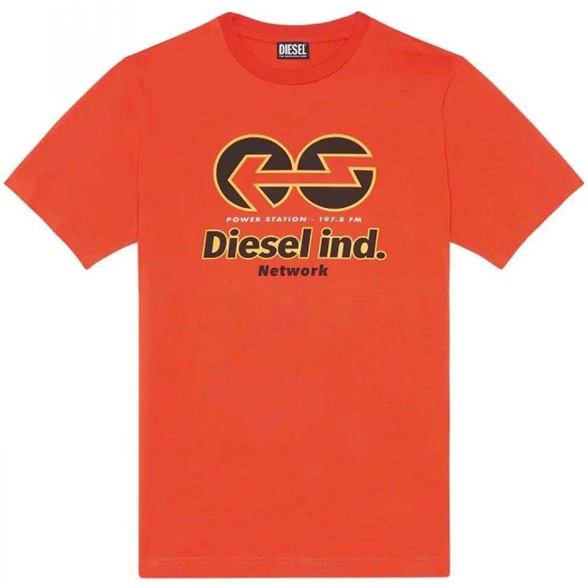 T-Shirt aus Baumwolljersey mit Grafikdruck