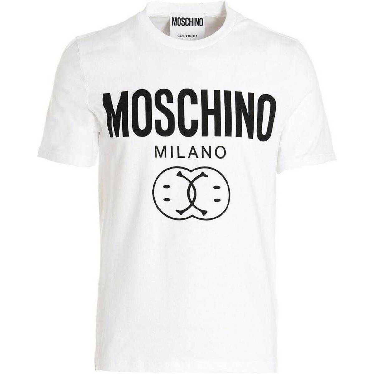 Moschino - T-Shirt für Herren/Damen Unisex (Weiß)