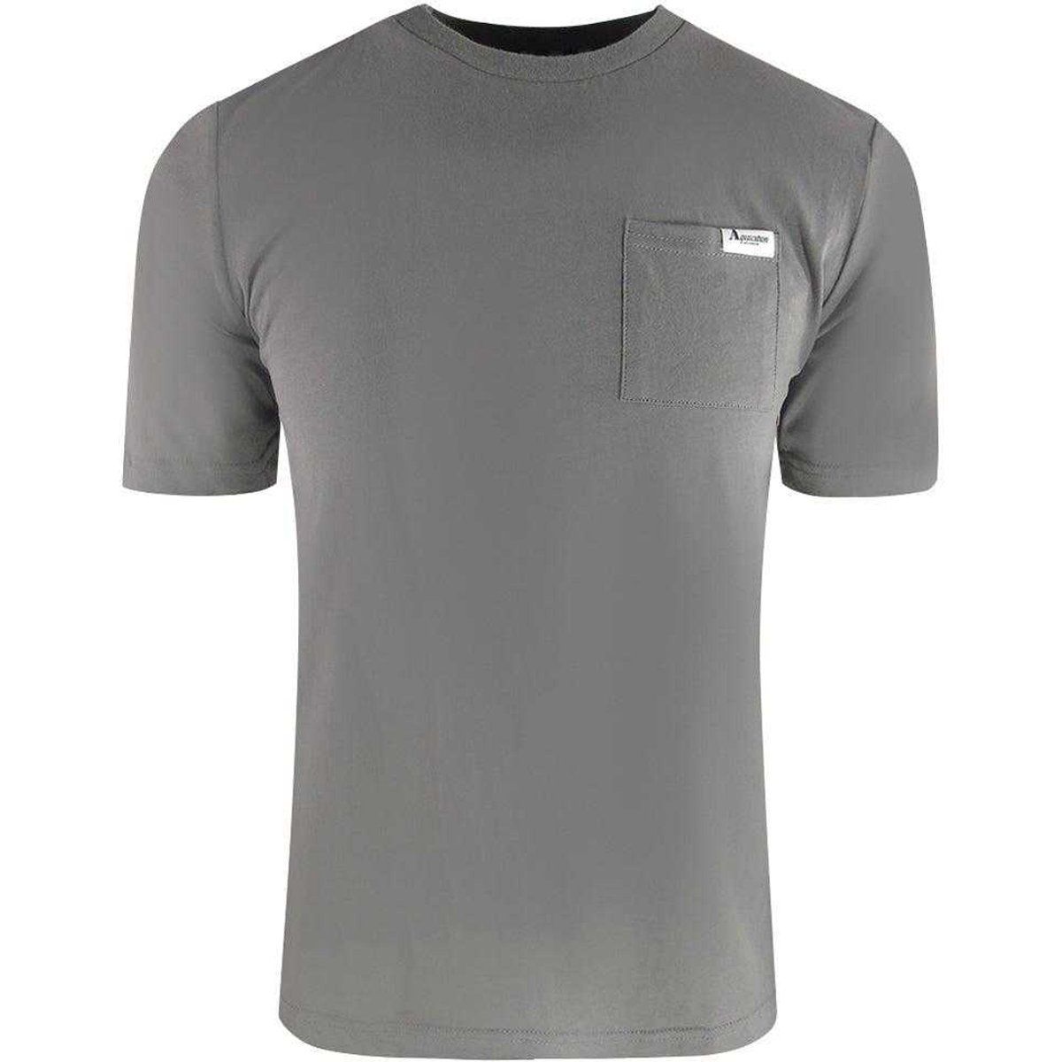 Herren T-Shirt mit Rundhalsausschnitt und Tasche