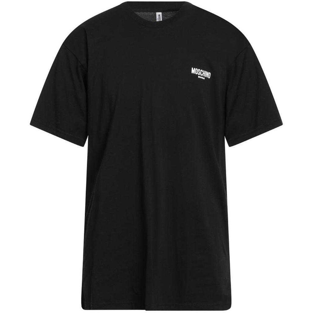 Moschino - "Swim" T-Shirt für Herren/Damen Unisex, Baumwolle (Schwarz)