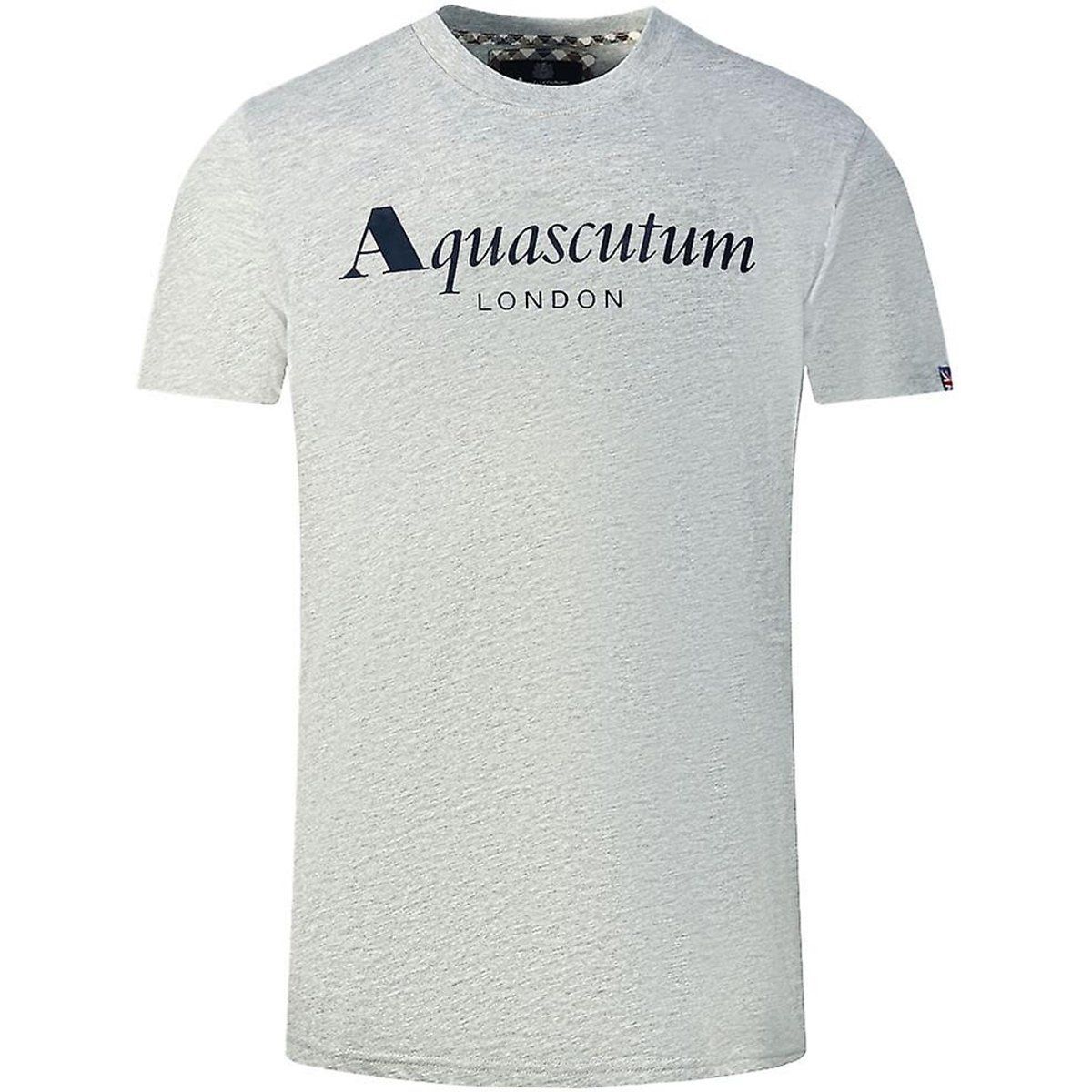 Aquascutum - "London" T-Shirt für Herren (Grau)