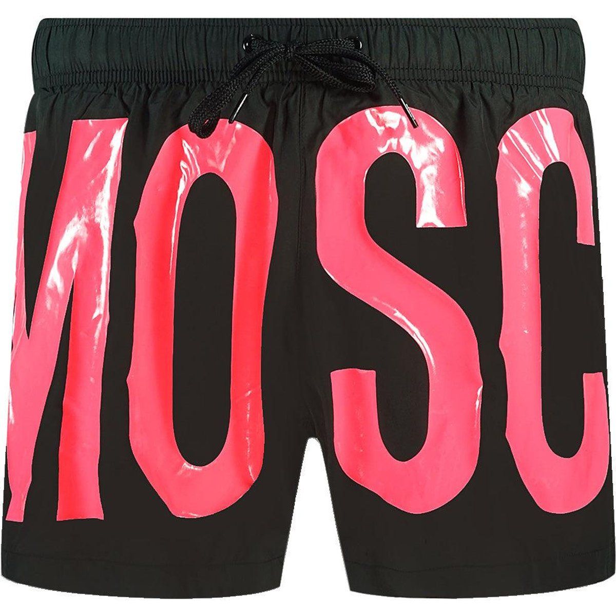 Moschino - Badeshorts für Herren (Pink/Schwarz)