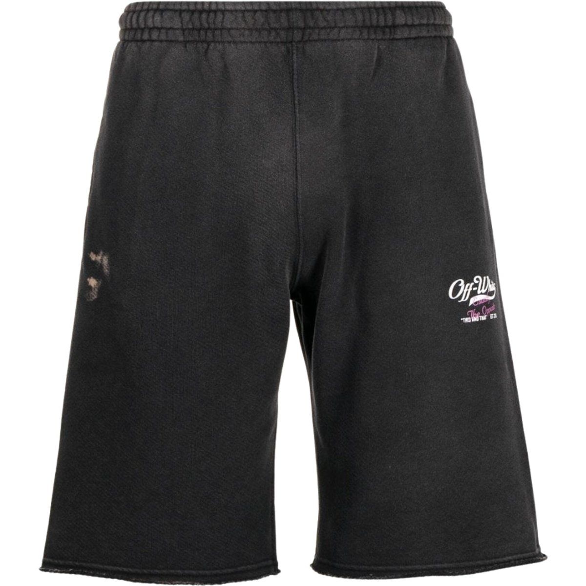 Sweatshorts mit Logo und Relaxed Fit