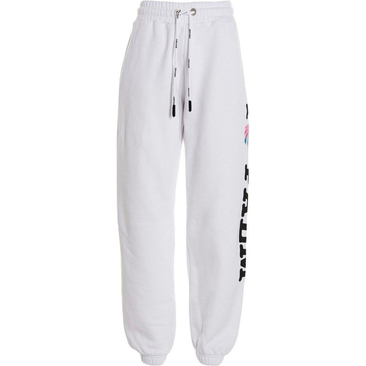 Relaxte Jogginghose mit Grafikprint