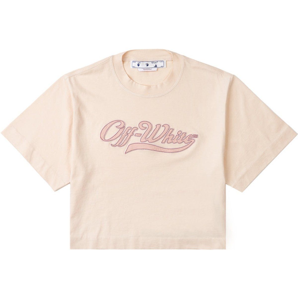 T-Shirt mit gesticktem Logo