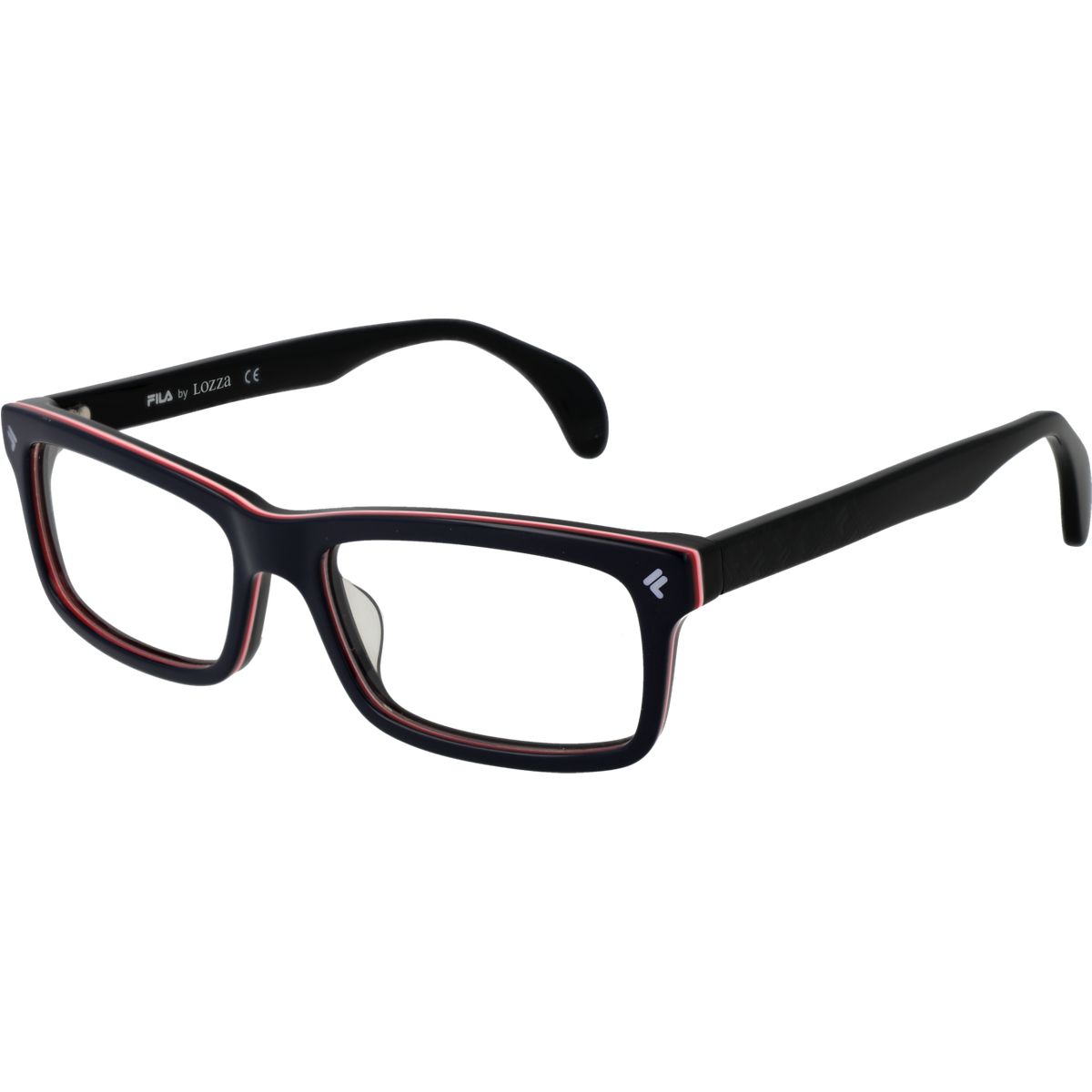 Rechteckige Vollrandbrille