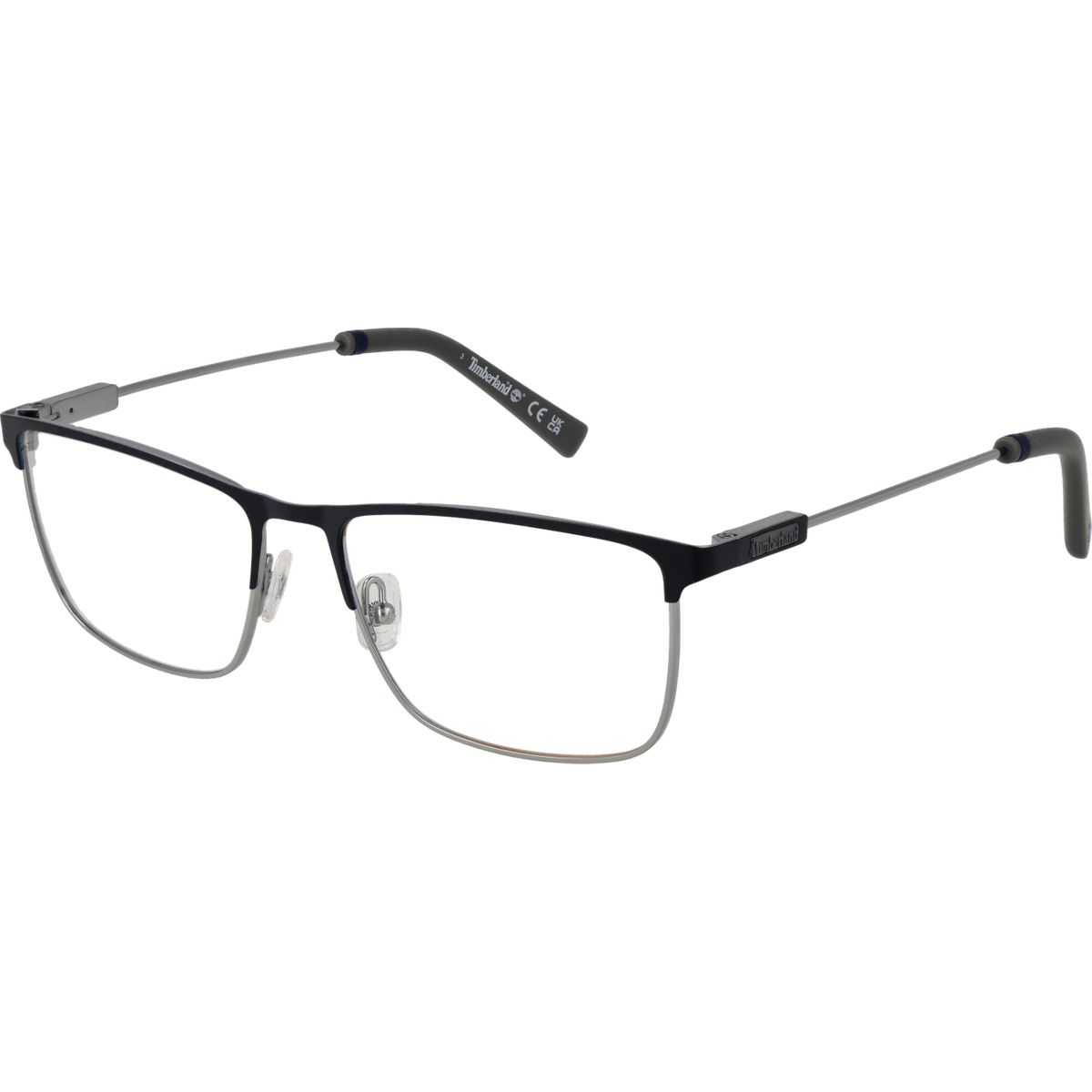 Herren Rechteckige Vollrand Brille