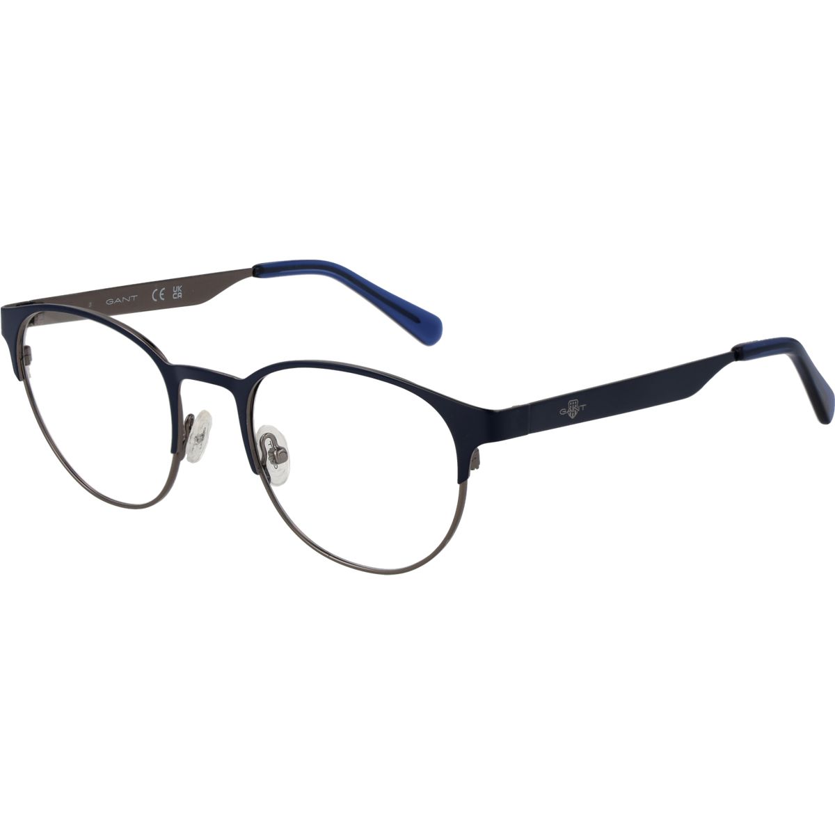 Runde Metall Vollrandbrille