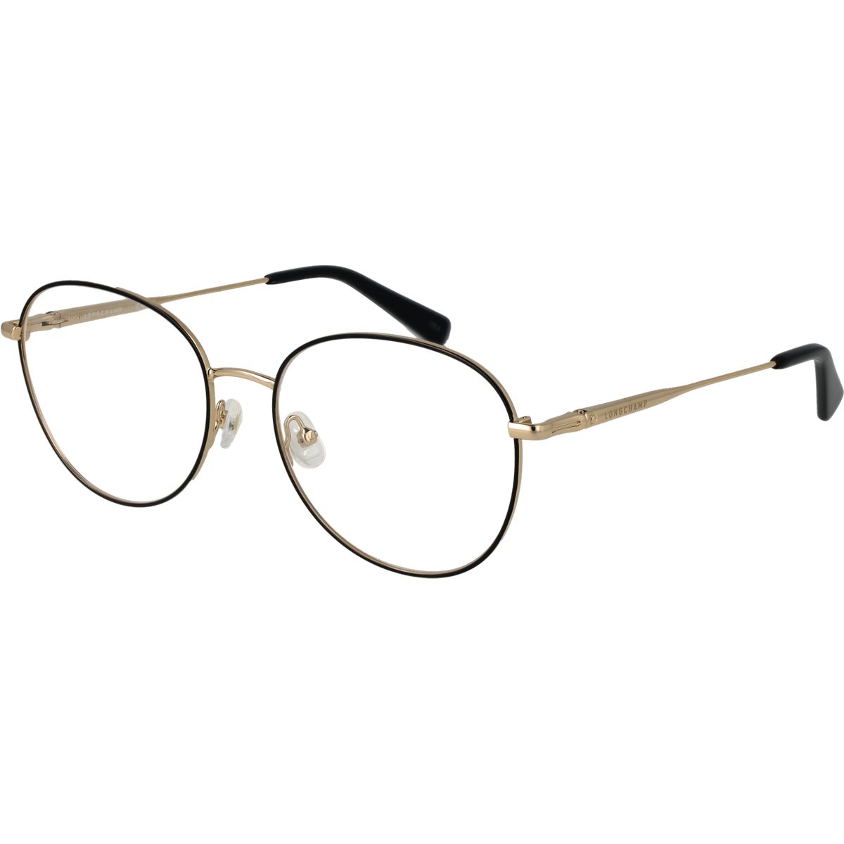 Runde Metall Vollrand-Brille