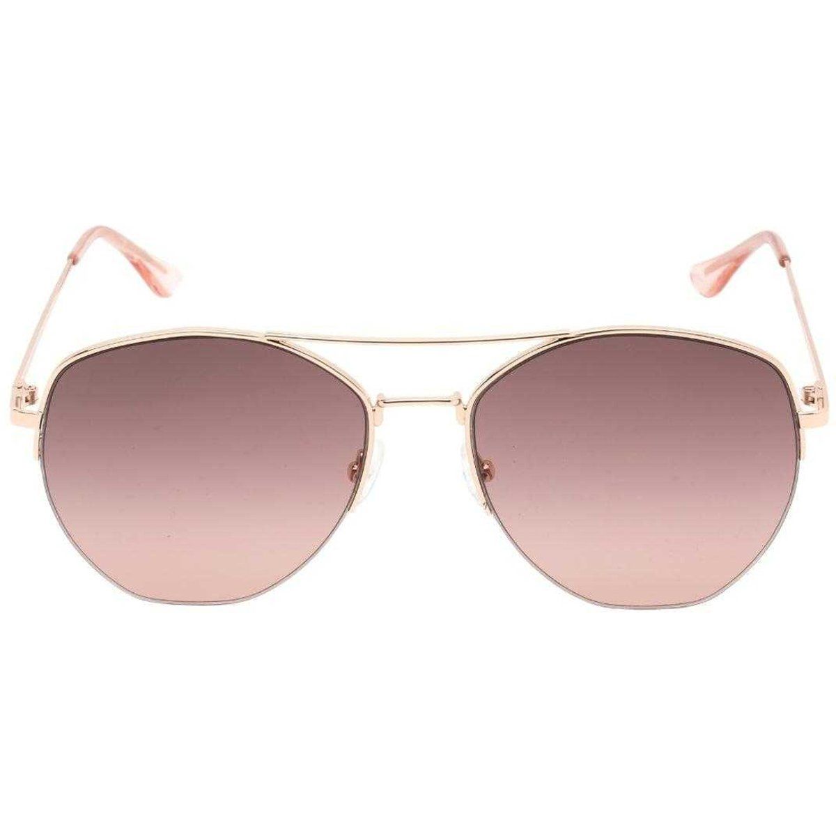 Aviator Sonnenbrille mit Roségold Rahmen