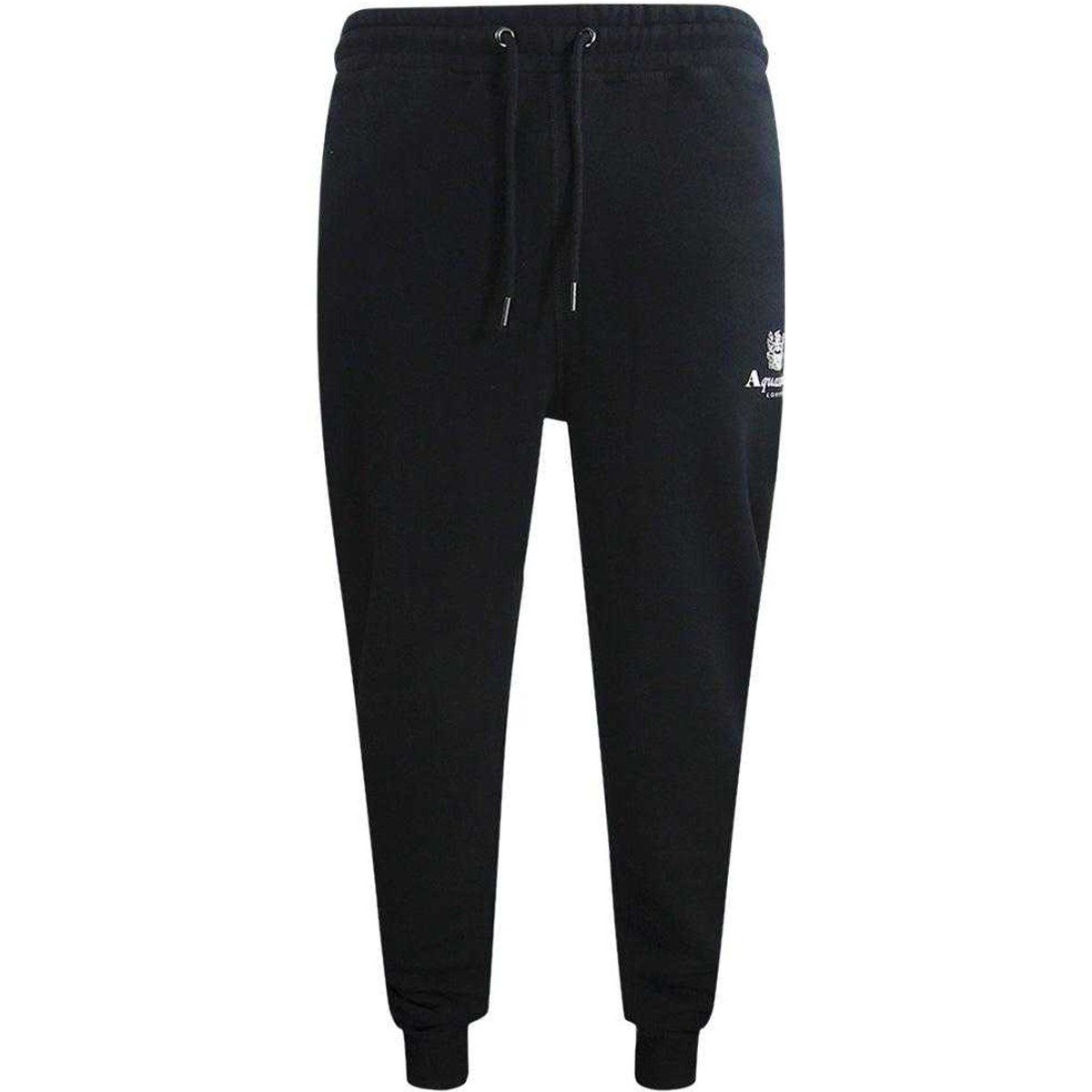 Aquascutum Herren Aktive Basic Gerippte Jogginghosen (Marineblau)