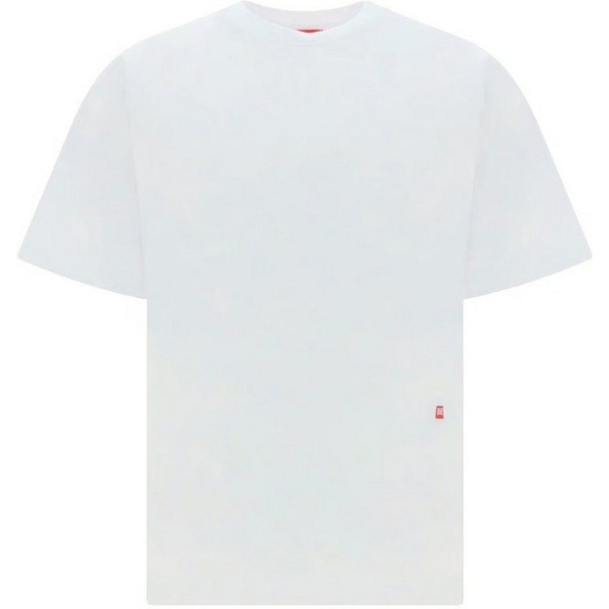 Diesel - T-Shirt für Herren/Damen Unisex, Logo (Weiß)