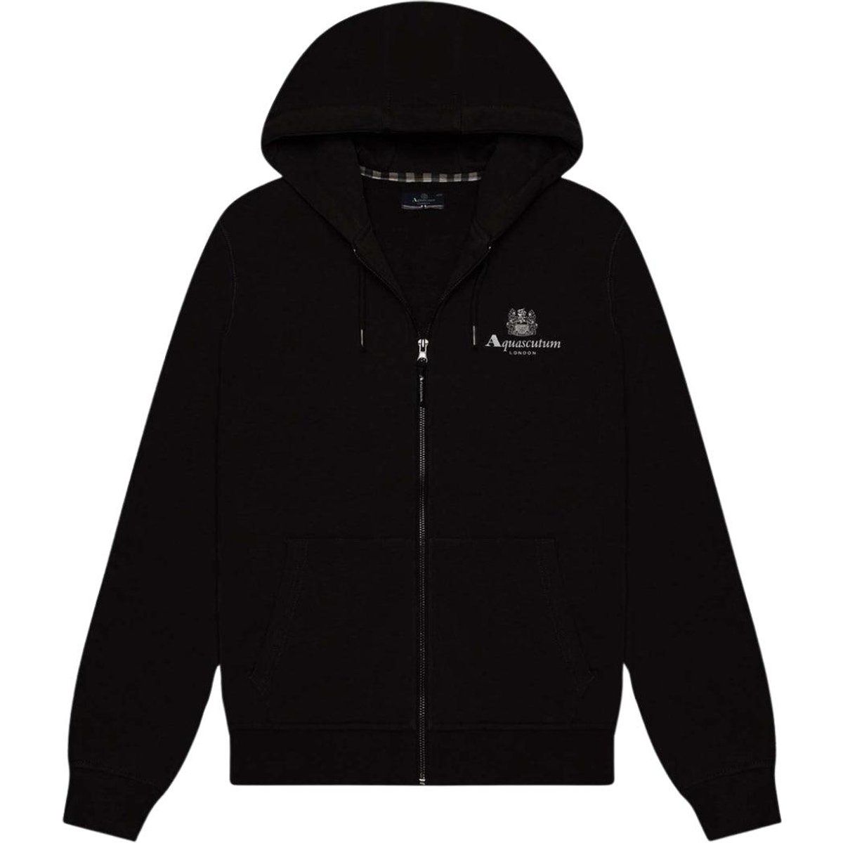 Herren Logo Hoodie mit Reißverschluss