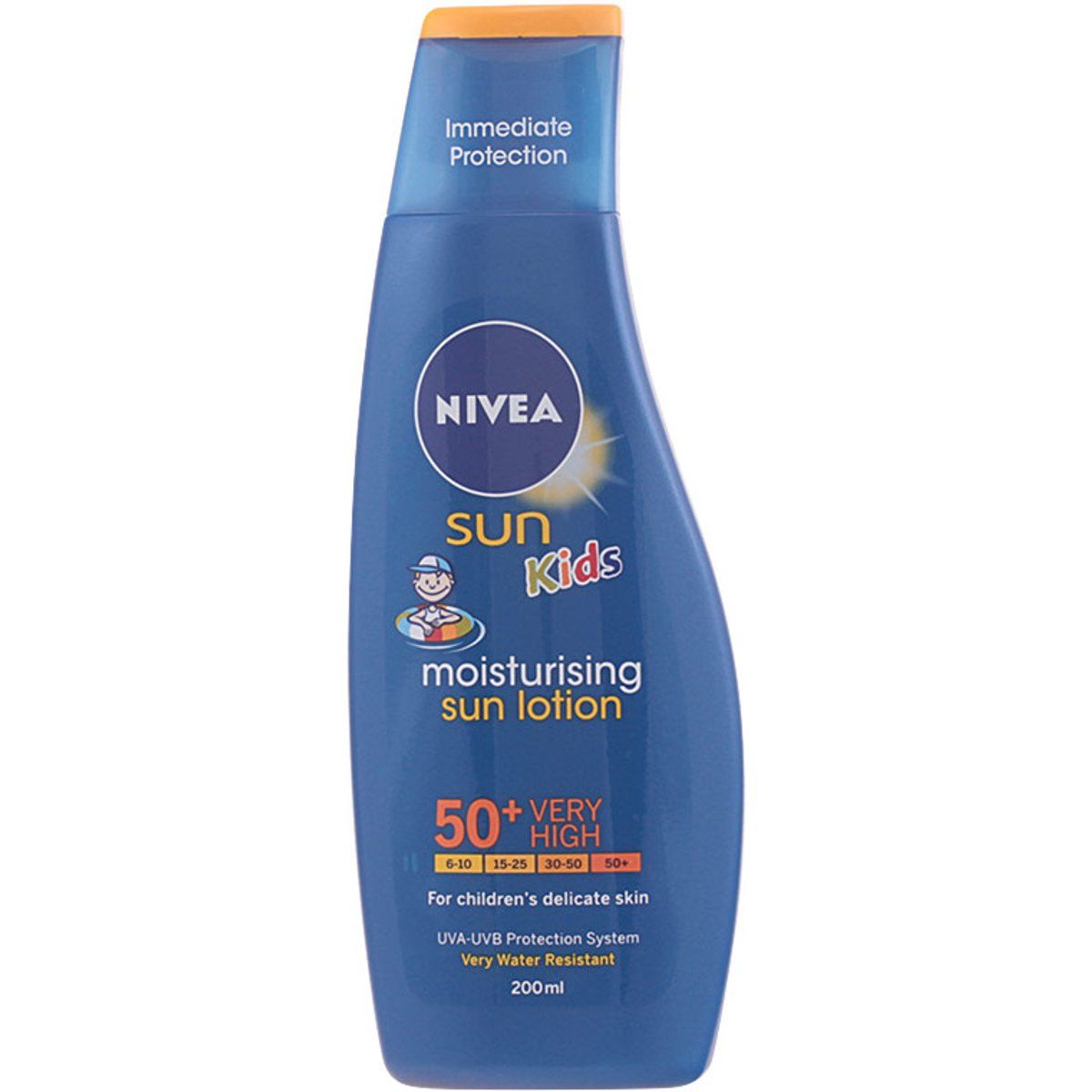 Feuchtigkeitsspendende Sonnenlotion für Kinder LSF 50+