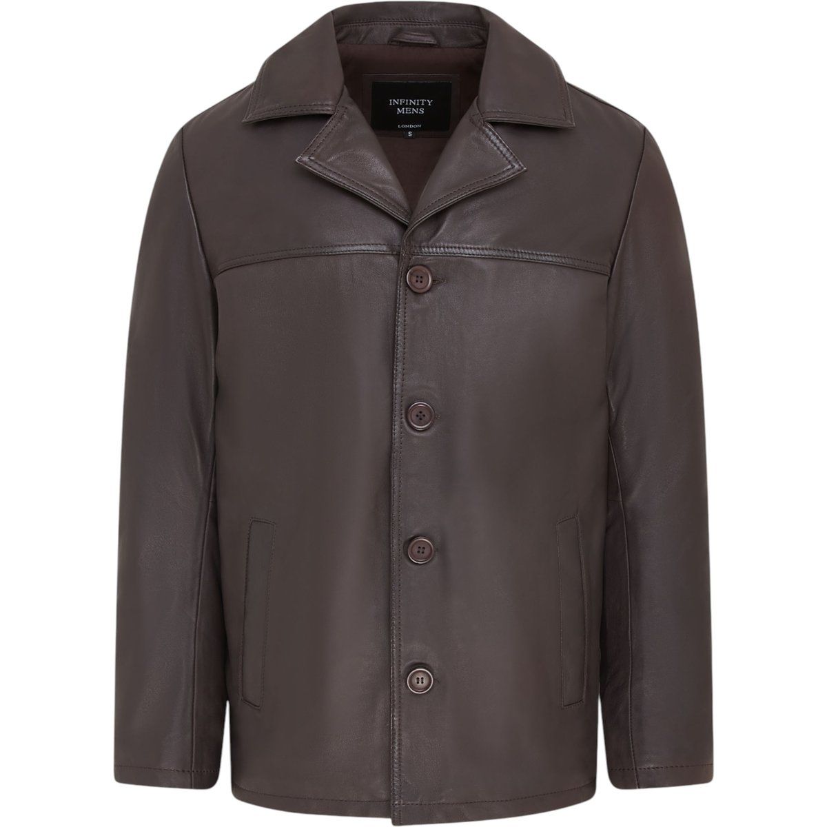 Herren-Blazerjacke aus italienischem Leder