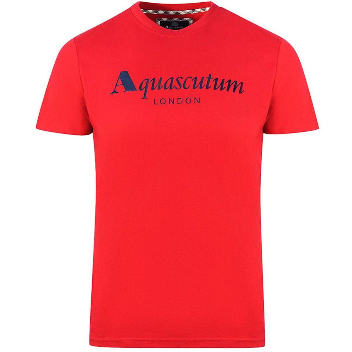 Aquascutum Herren London T-Shirt (Rot)