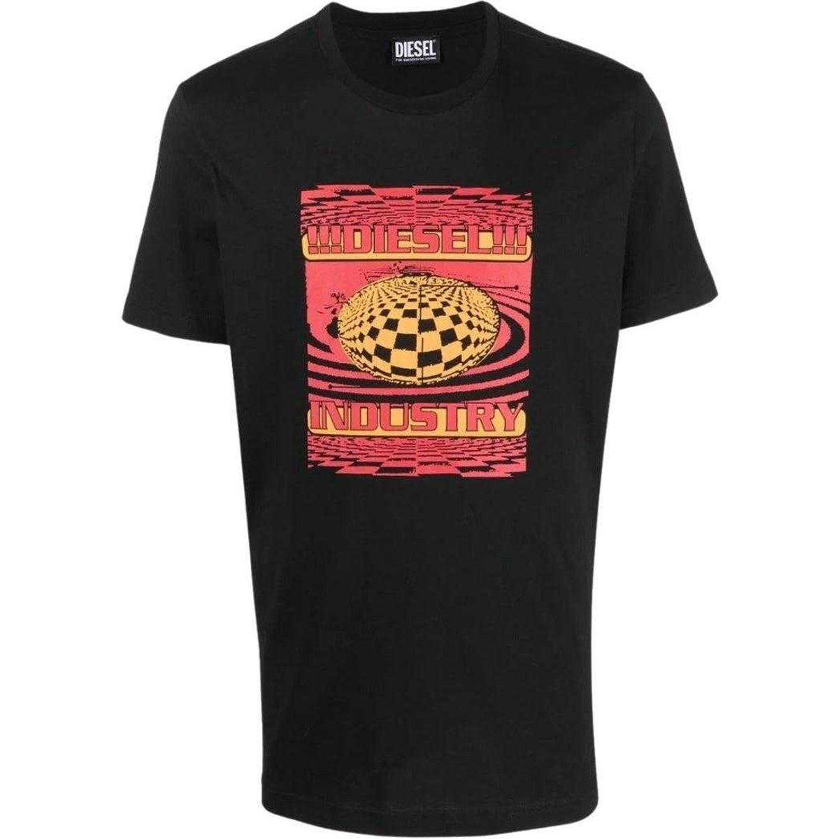 Diesel Unisex Erwachsenen Industrie T-Shirt (Schwarz)