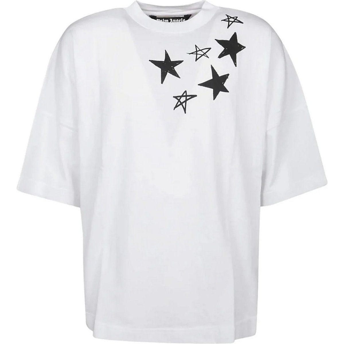 Übergroßes Stern-Grafik T-Shirt
