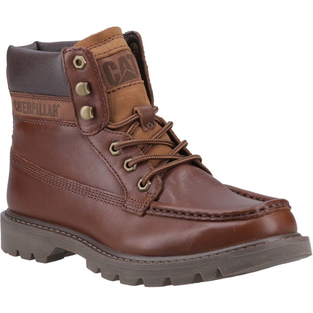 Robuste Moc-Toe Lederstiefel