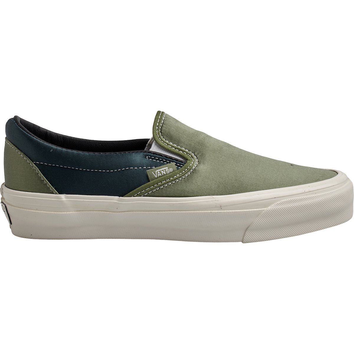 Olivgrüner Slip-On Sneaker Reissue
