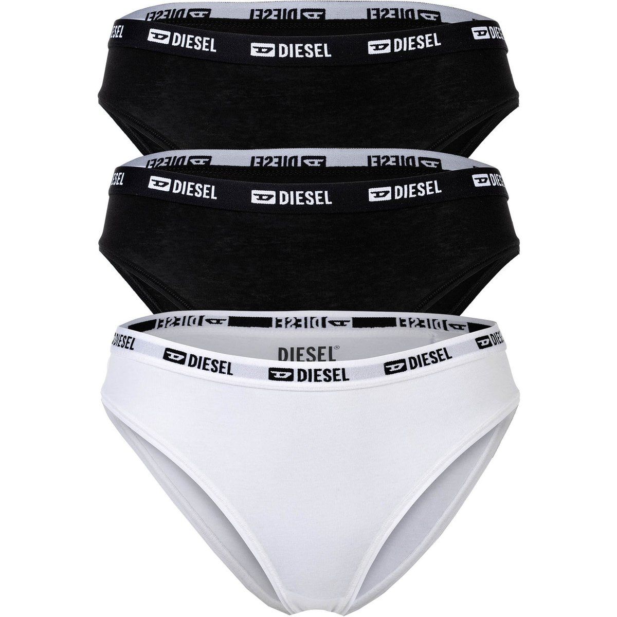 Damen Baumwoll Stretch Slips 3er-Pack