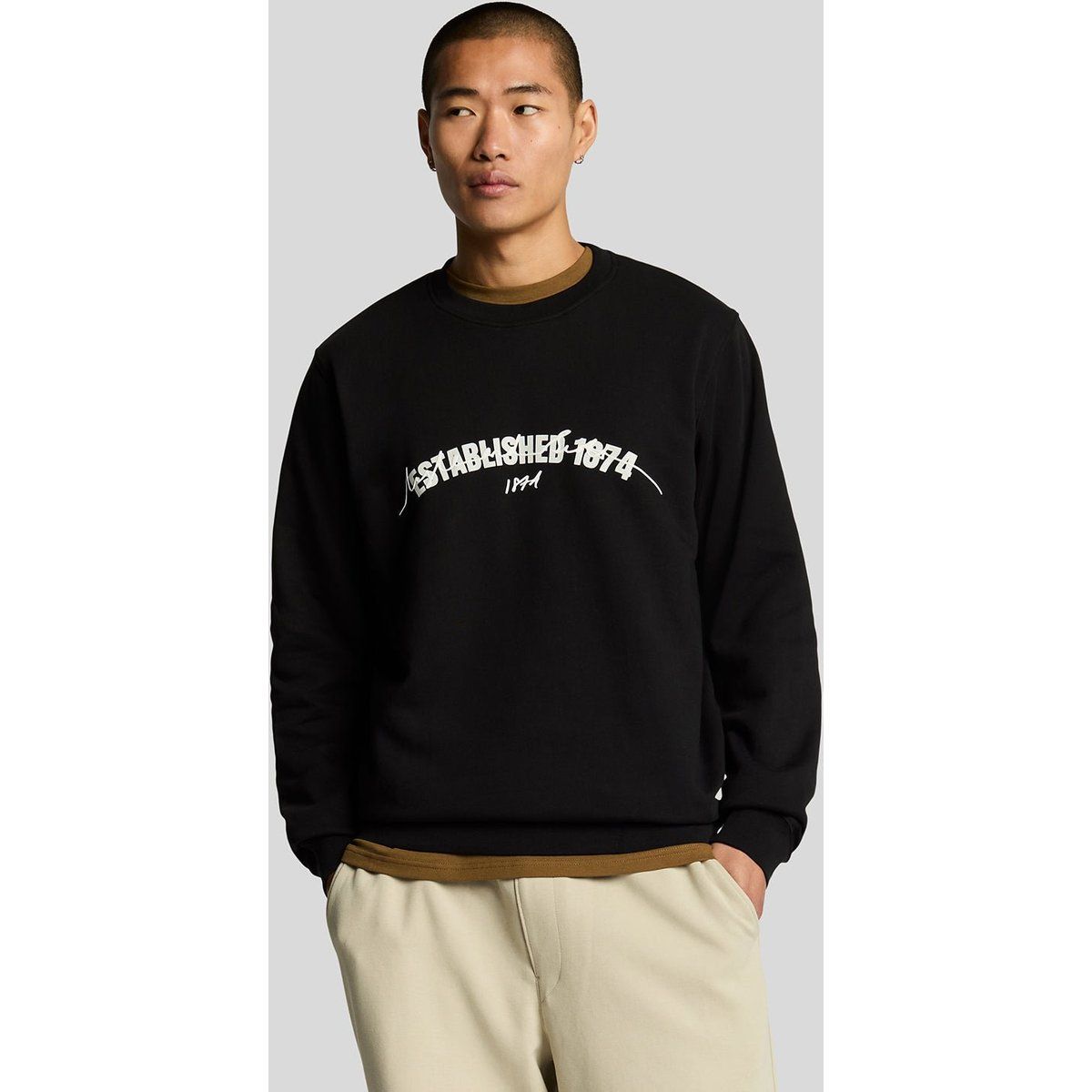 Sweatshirt mit Rundhalsausschnitt und Grafikprint