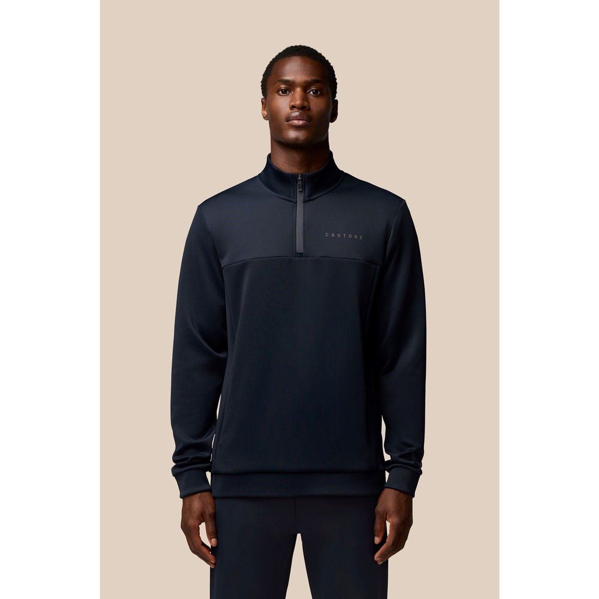 Castore Scuba 1/4 Zip Polyester Herren Sweatshirt Blau