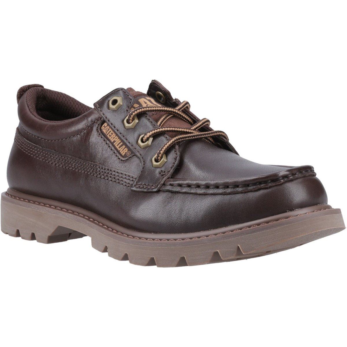 Robuste Leder Mokassin-Schnürschuhe