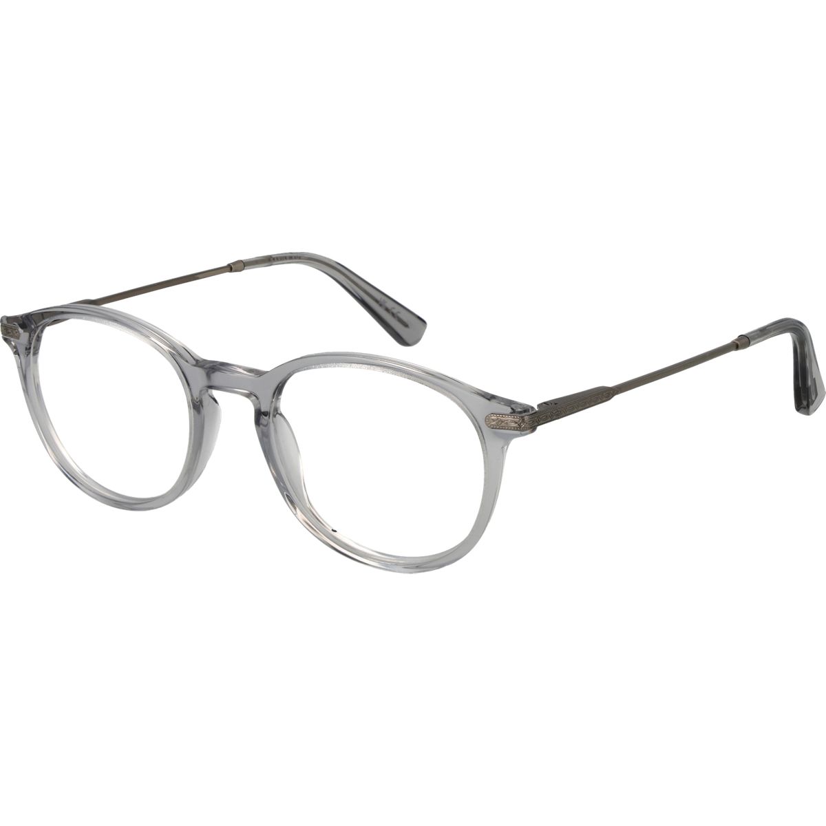 Runde Titanbrille mit Vollrand