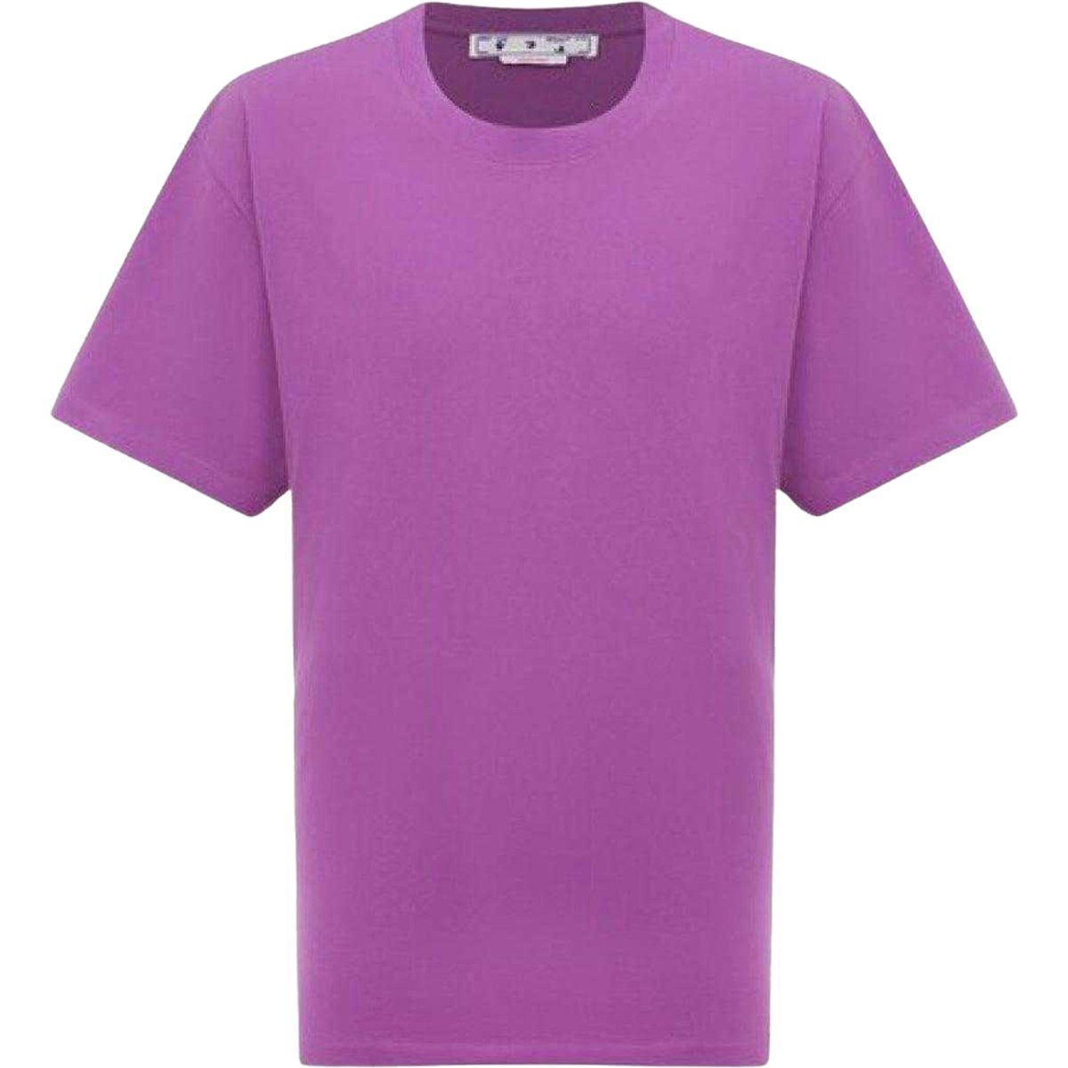 Off White Herren Diagram Oversized T-Shirt (Lila)