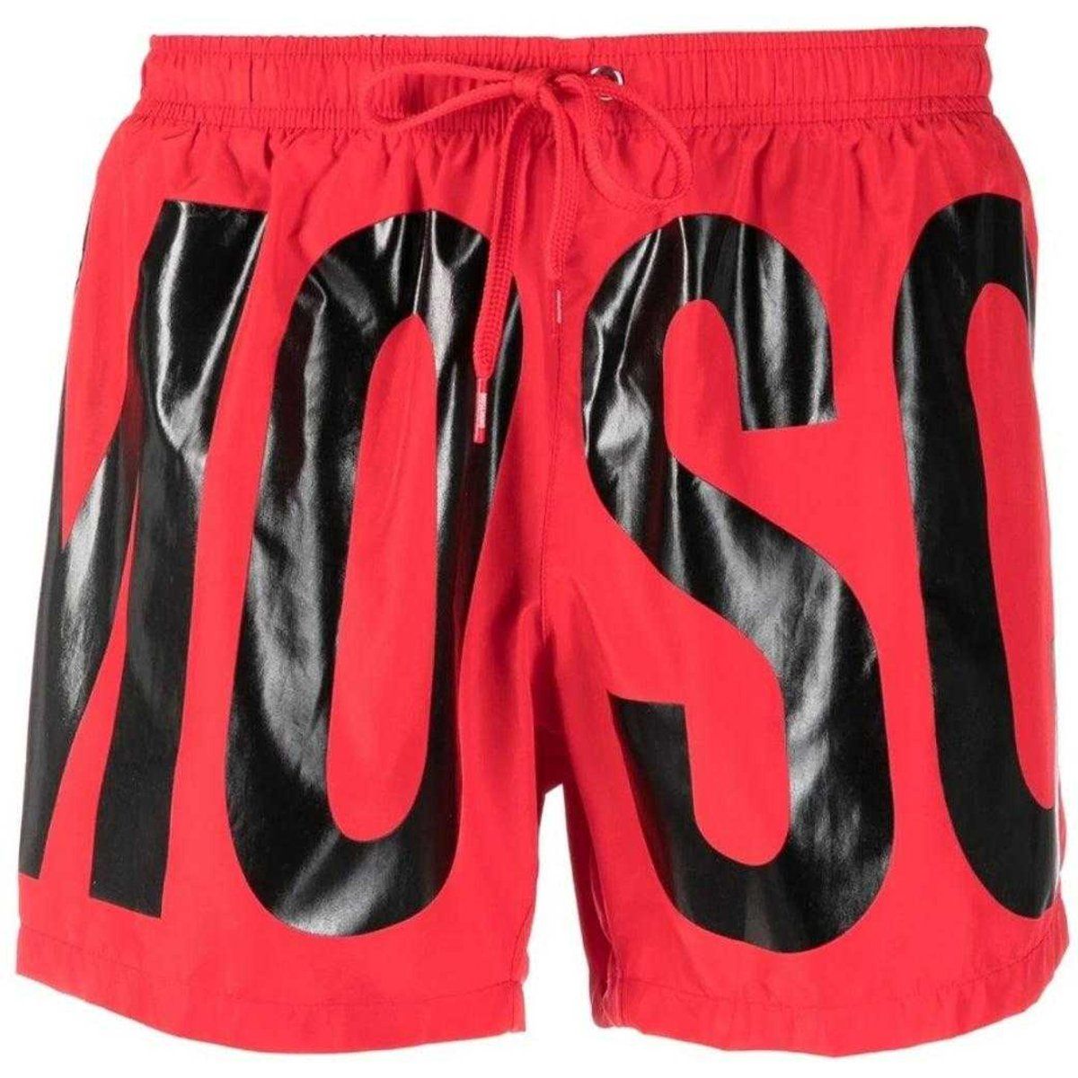 Moschino - Badeshorts für Herren, Polyester (Rot)