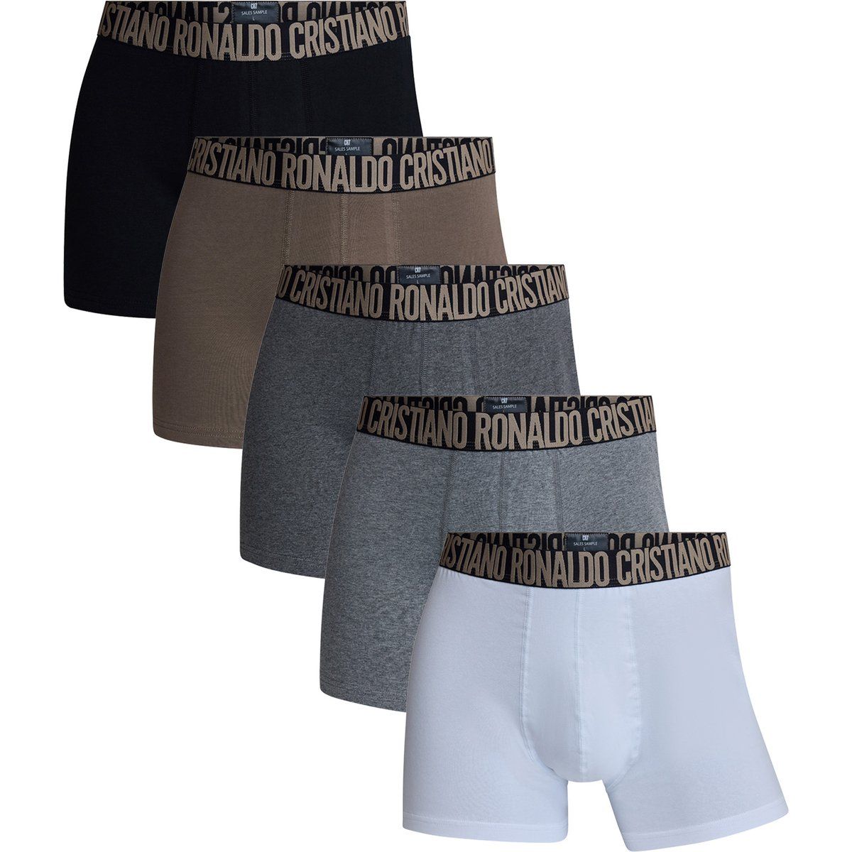 Herren Baumwoll-Stretch-Boxershorts 5er-Pack