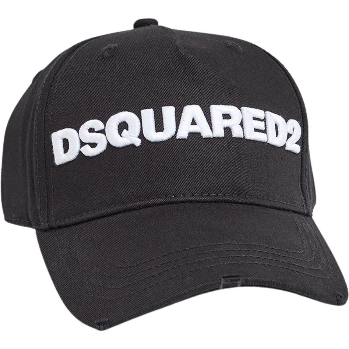 DSquared2 - Baseball-Mütze (Schwarz/Weiß)