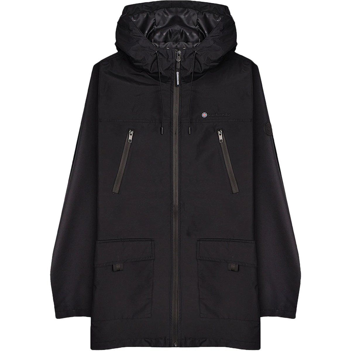 Leichte Herren Regenjacke mit Kapuze