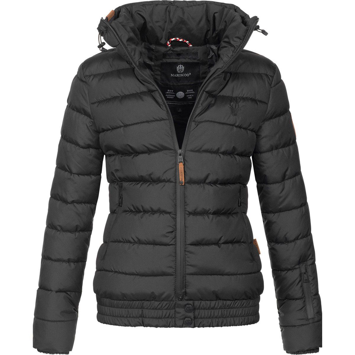 Gesteppte Jacke mit hohem Kragen
