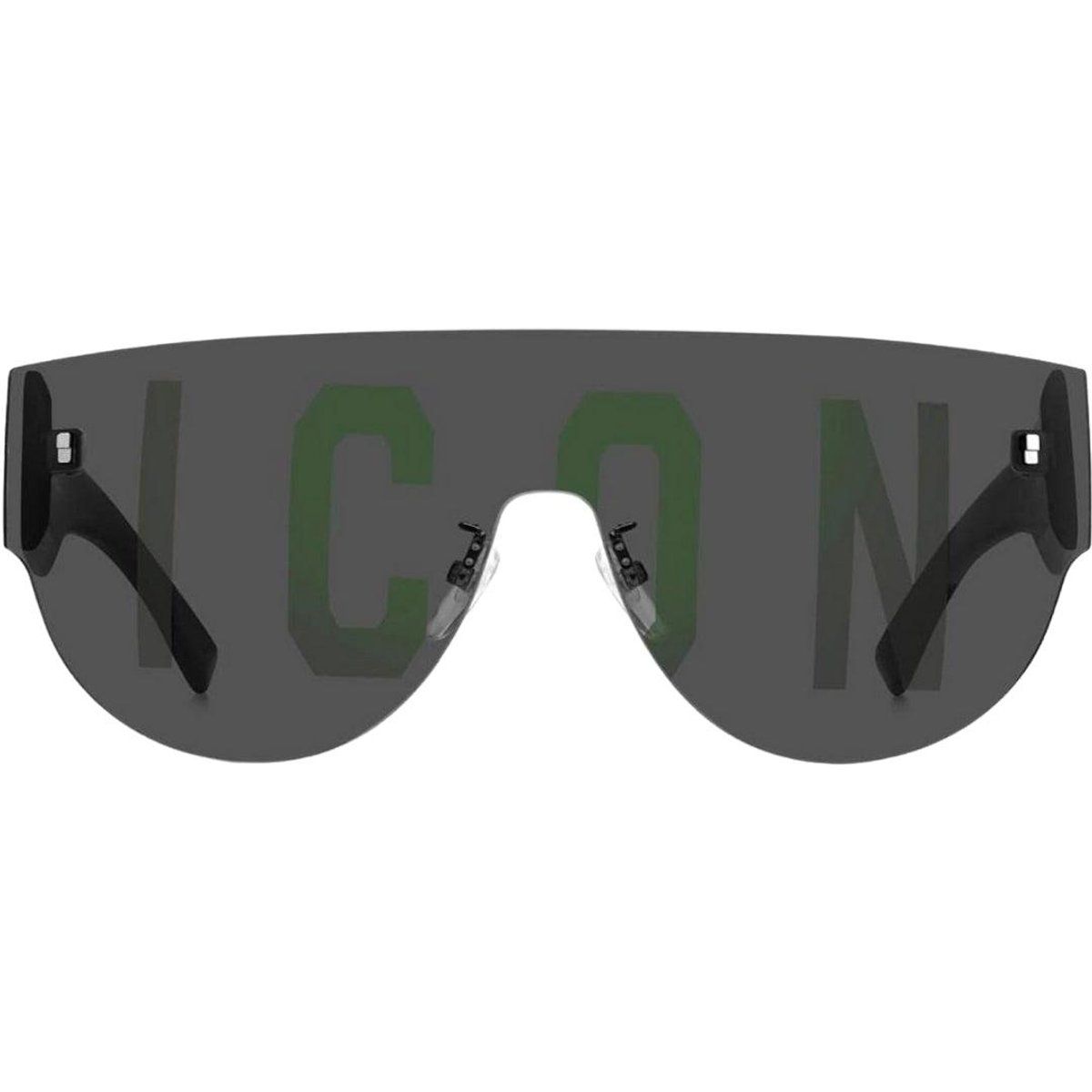 DSquared2 Herren Icon Sonnenbrille (Grau/Schwarz)