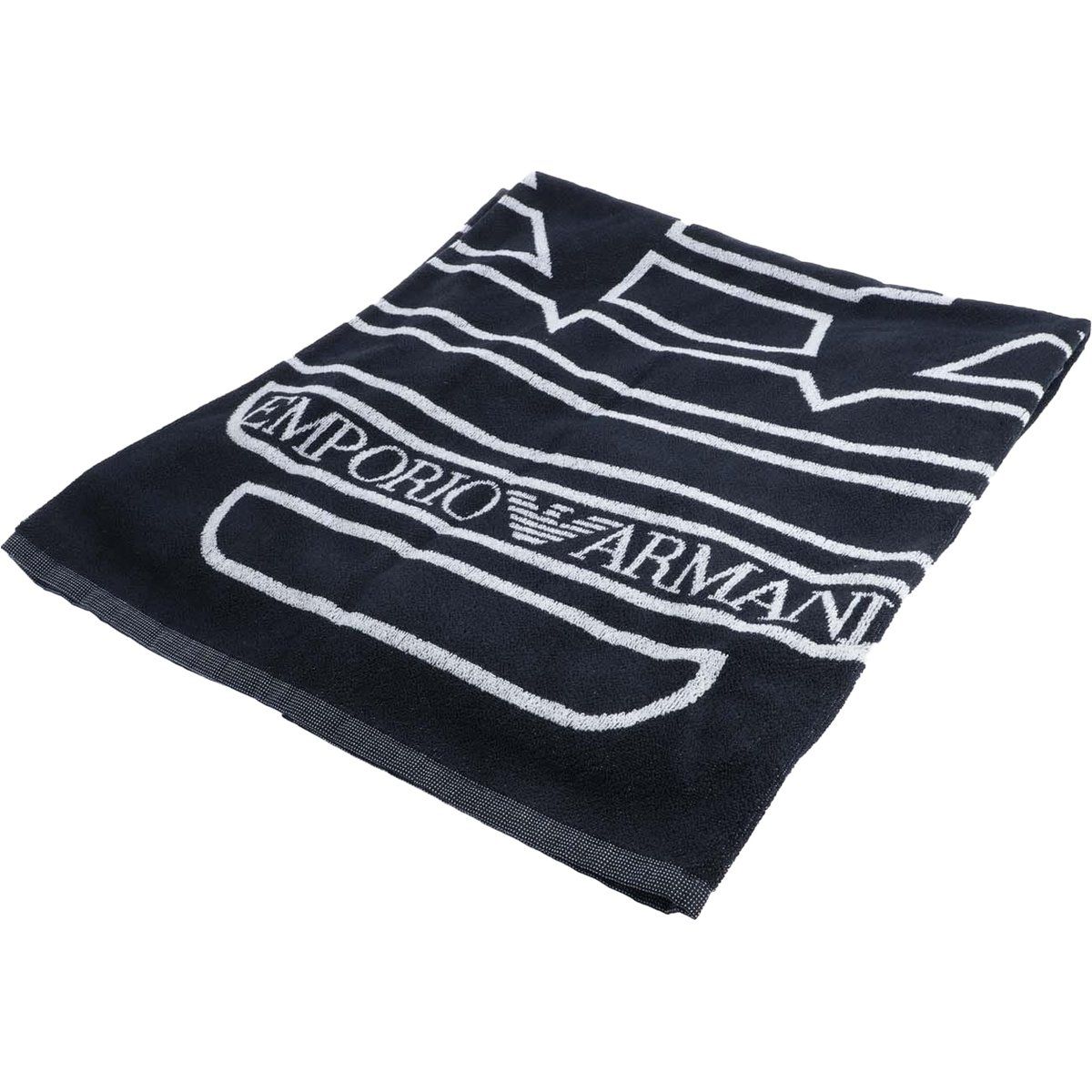 Strandtuch mit Logo-Muster